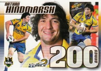 2008 Select NRL Champions - Case Cards #CC11 Nathan Hindmarsh Front